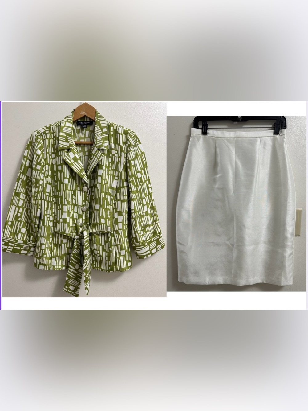 2 Piece Perceptions Blouse & Skirt (Size 6)